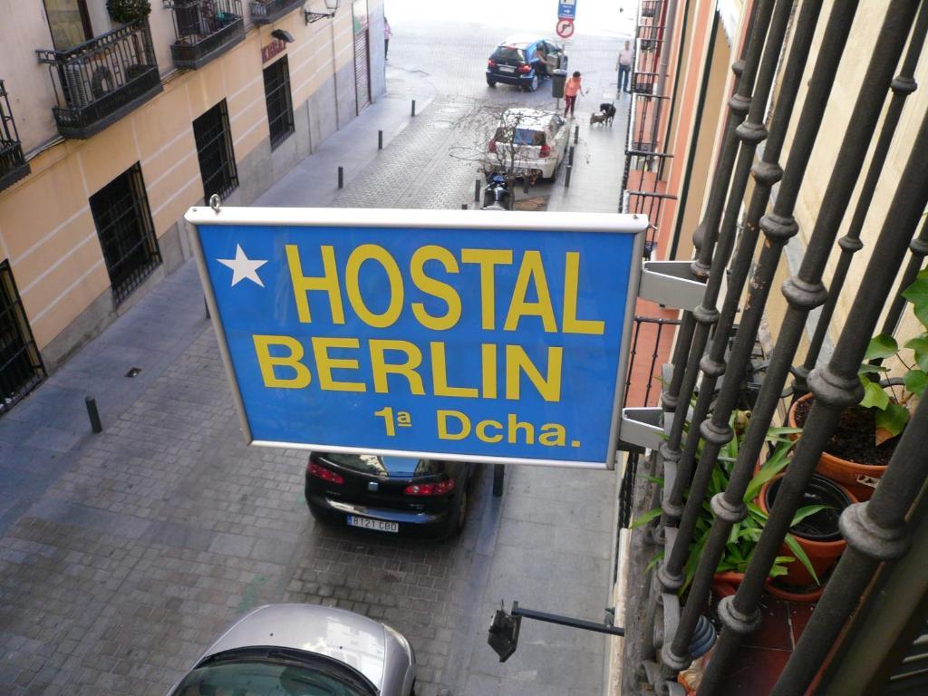 Hostal Berlin Madrid Eksteriør billede